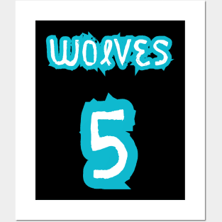 Anthony Edward-Wolves 5 Posters and Art